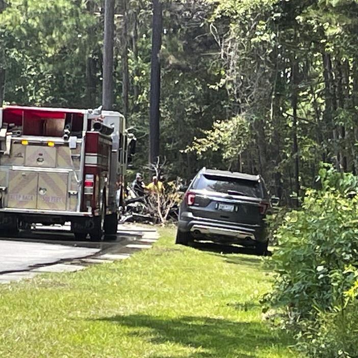 At least 1 person is dead in a fiery small plane crash in South Carolina beach resort